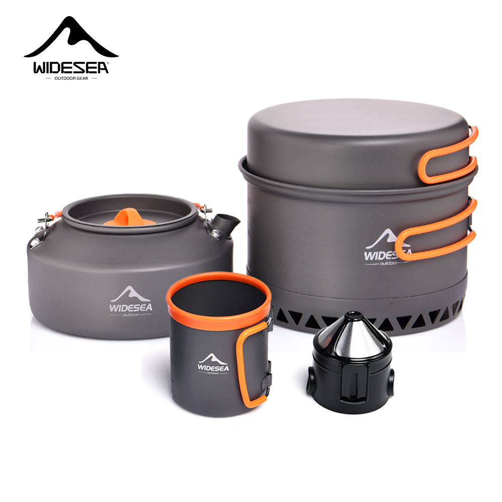 Outdoor Camping World - キャンプ食器アウトドア調理器具セットポット観光ケトルコーヒーカップフィルテキッチン用品ギア器具ハイキングピクニック旅行