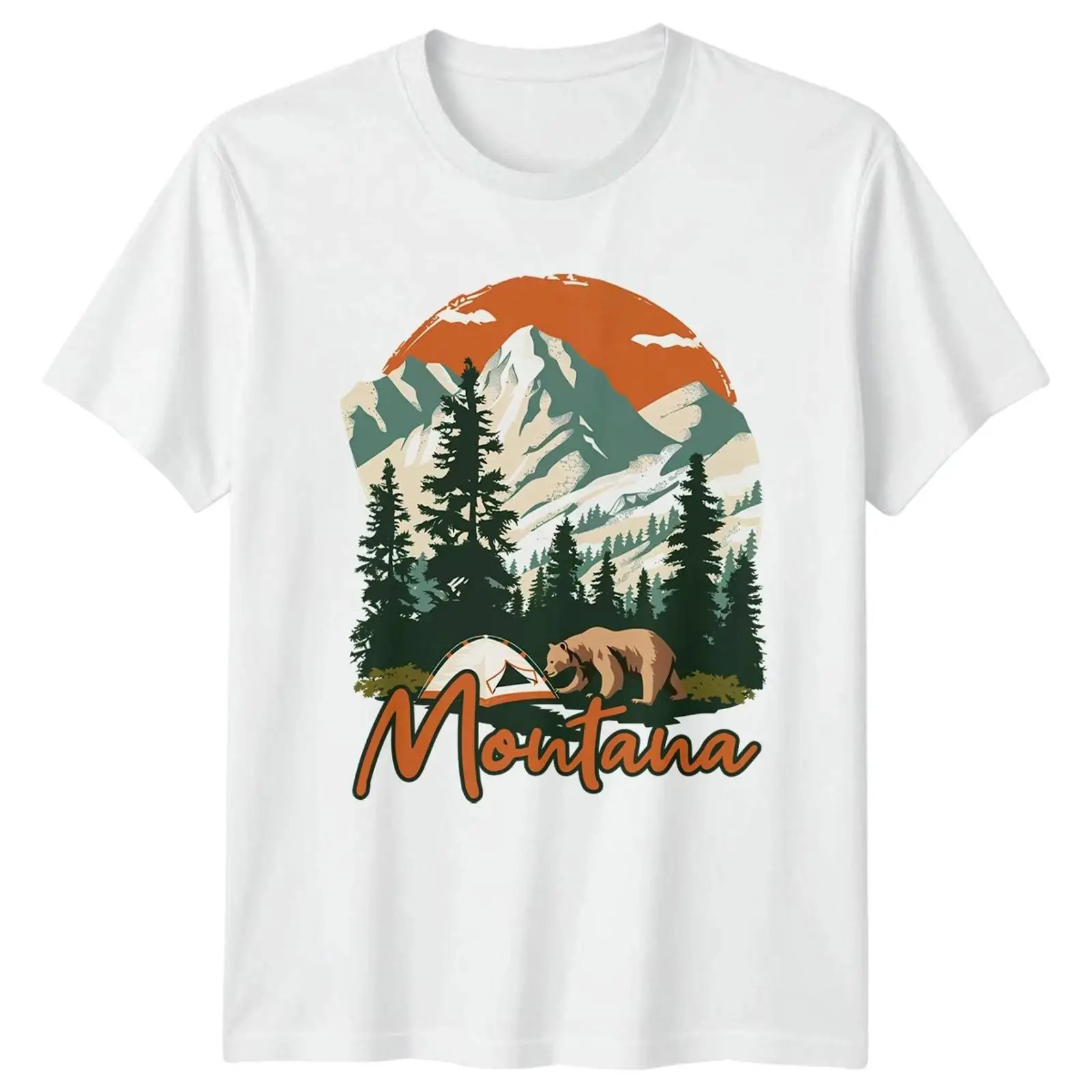 Outdoor Und Camping - モンタナ バー キャンプ Tシャツ アウトドア アベンチュア
