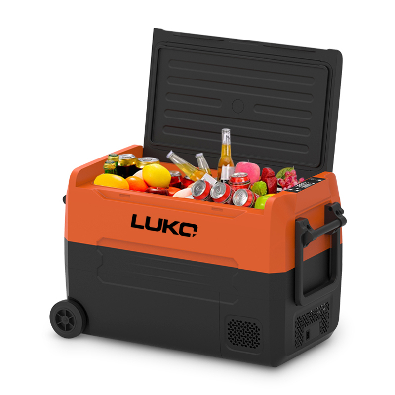 Outdoor Camping Zone - 車載冷蔵庫 冷凍庫 50L デュアルゾーン コンプレッサー式 キャンピングクーラー