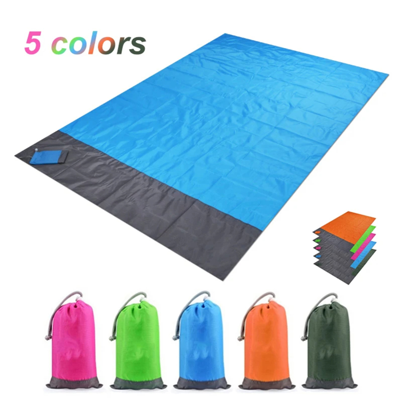 Outdoor Camping Carpet - 防水折りたたみピクニックマット軽量ポータブル屋外ブランケット砂防止ビーチマットクッションキャンプビーチパークアクティビティ用