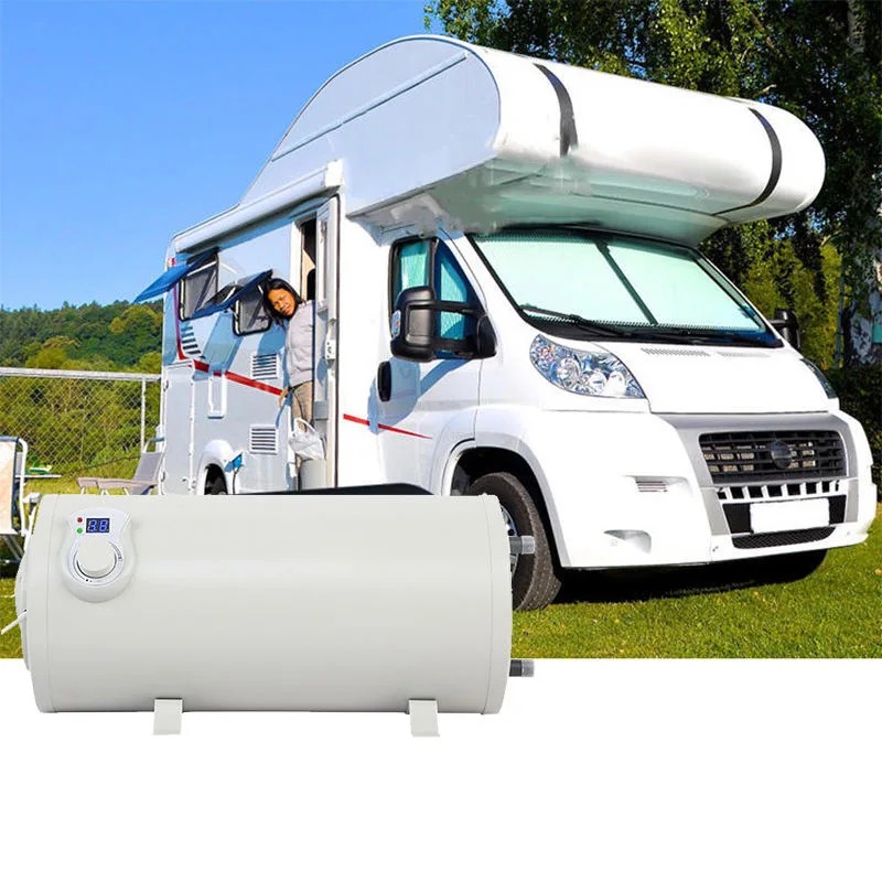 Outdoor Camping Hot Water Shower - 電気温水器 12V 200W インスタント温水シャワーヒーター タンクストレージ RV