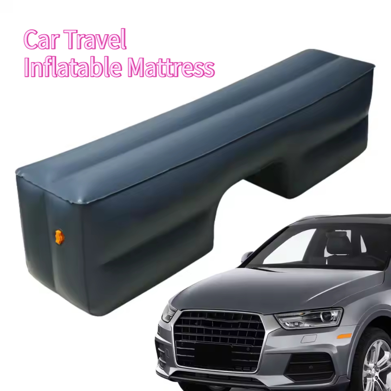Outdoor Camping Carpet - ユニバーサルカートラベルベッド後部座席隙間パッドインフレータブルエアマットレス屋外キャンプ後部座席隙間パッドオートエアクッションベッド