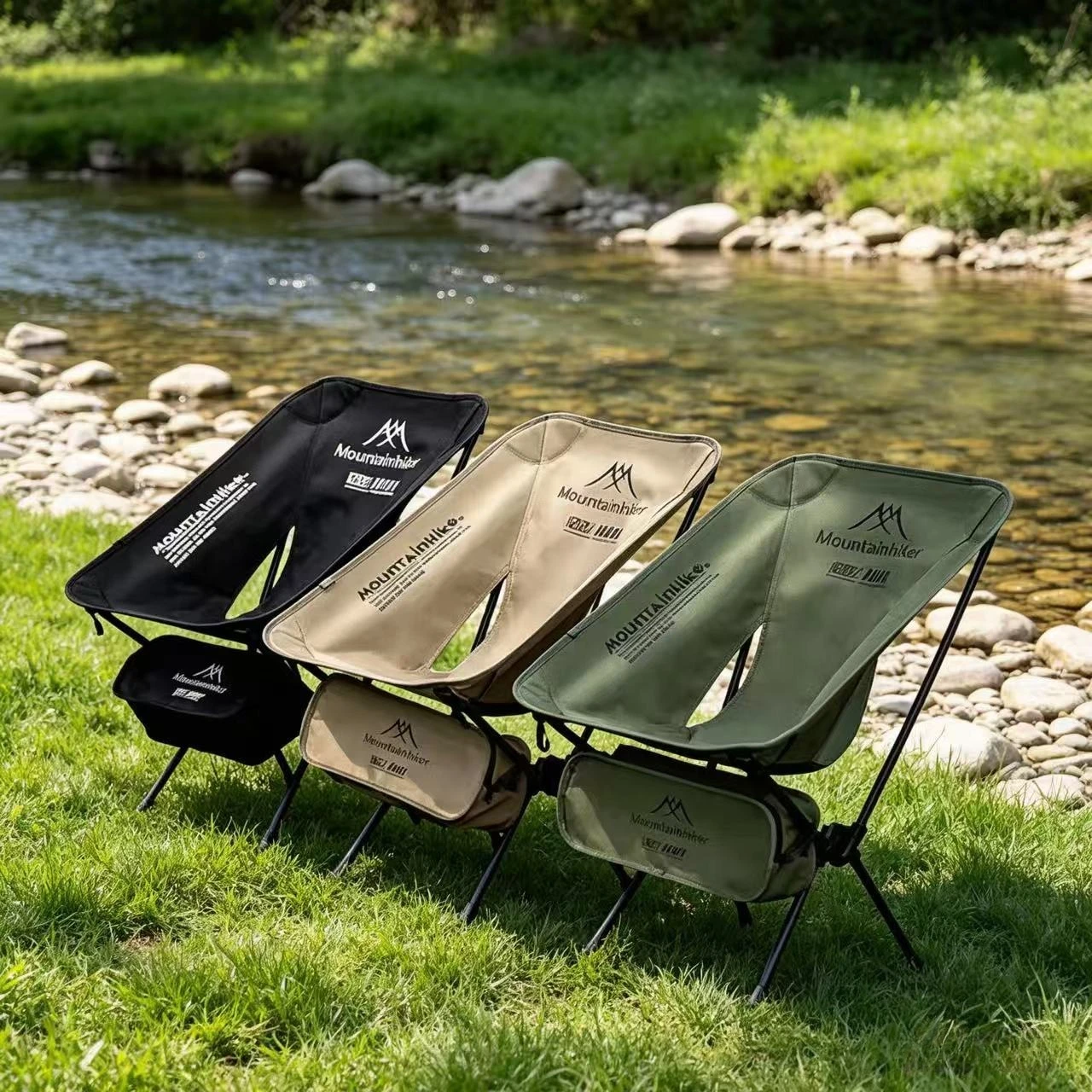 Outdoor Camping Hammock Chair - 折りたたみ式超軽量ムーンチェアポータブルレイジーキャンプチェアアウトドア旅行ピクニック釣り庭バルコニーリラックス人間工学に基づいたラウンジM