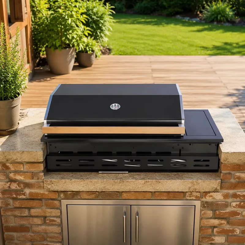 Outdoor Camping Zone - モダンで高級感のある卓上炭火グリル、ポータブルBBQ、サッカーファンゾーンパーティー、屋外キャンプ、ピクニック、庭に最適