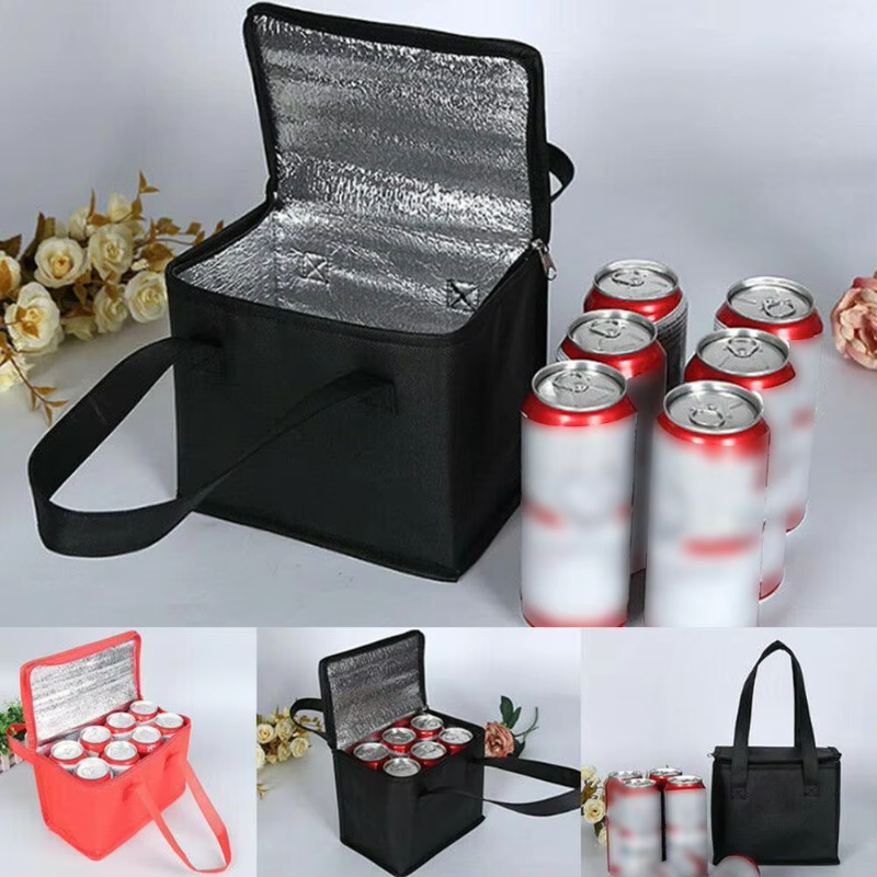 Outdoor Camping Meals - 再利用可能な保温バッグ断熱ビールクーラーバッグアウトドアバーベキューパック旅行キャンプ食事ドリンク弁当用品ランチバッグピクニック
