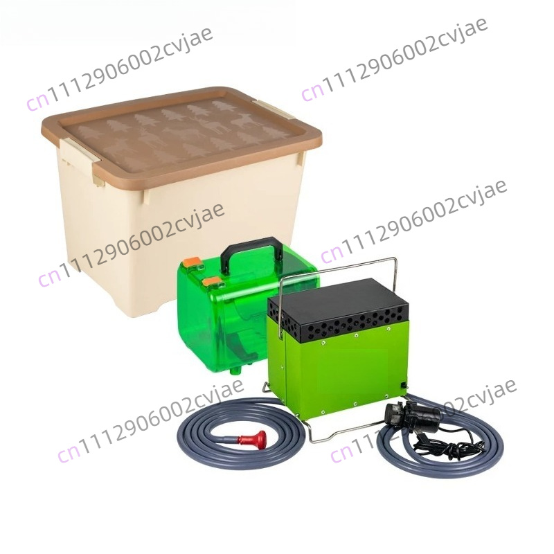 Outdoor Camping Hot Water Shower - BRS-93屋外ガス温水システム キャンプ用ブタン加熱装置 自走式旅行用シャワー装置
