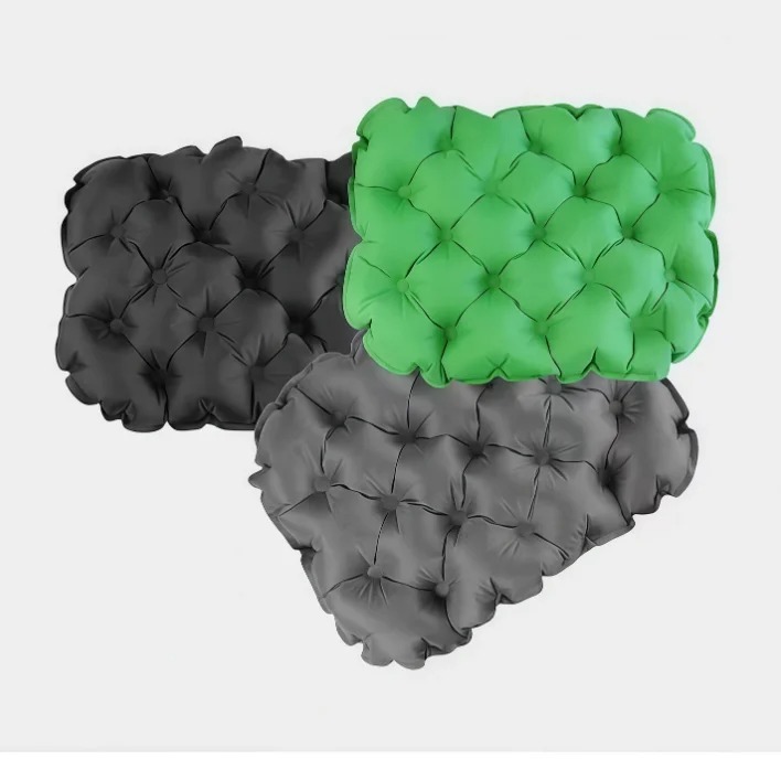 ポータブルインフレータブルシートクッション屋外キャンプエアク - Outdoor Camping Carpet のレビューと価格