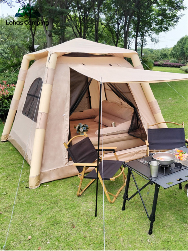 4〜5人用の大型インフレータブルキャンプエアテント,家族用ハ - Jinli Outdoor Camping のレビューと価格