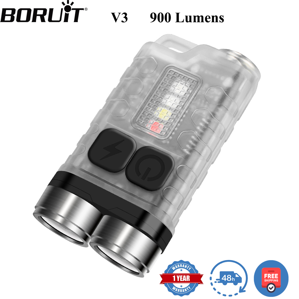 BORUiT V3 LED キーホルダー ポータブル 900 - Outdoor Camping Adventure のレビューと価格