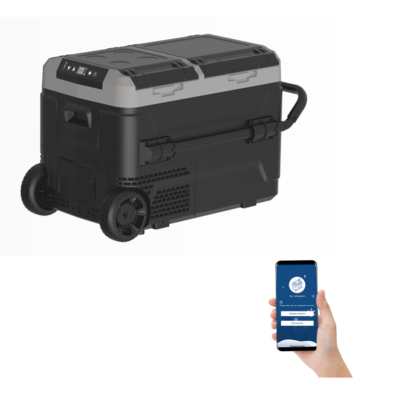 デュアルゾーンミニバー冷蔵庫 AC 110-220V/DC  - Outdoor Camping Zone のレビューと価格