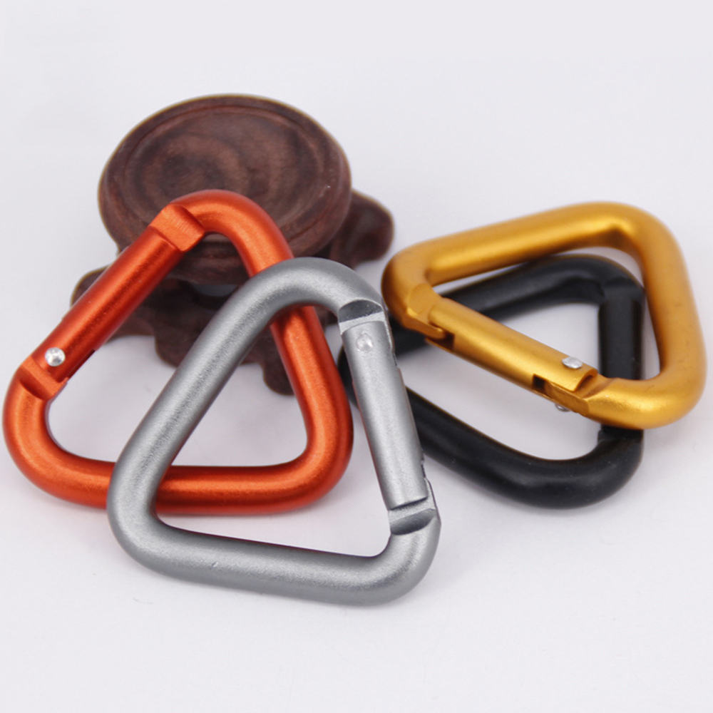 1pc 三角形カラビナ屋外キャンプハイキングキーホルダースナ - Outdoor Camping Kettle のレビューと価格