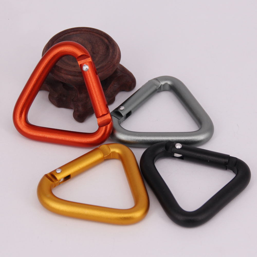 1pc 三角形カラビナ屋外キャンプハイキングキーホルダースナ - Outdoor Camping Kettle のレビューと価格