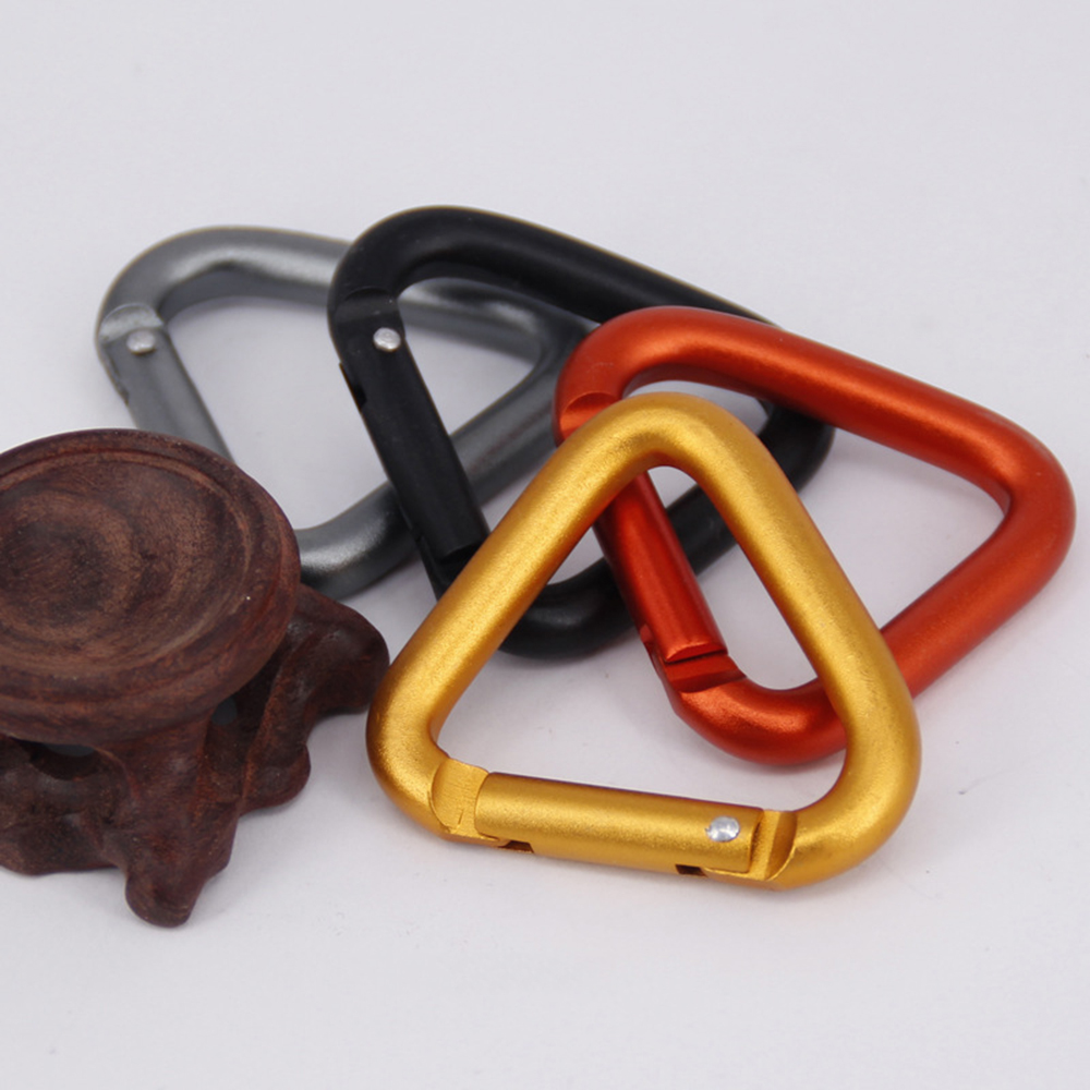 1pc 三角形カラビナ屋外キャンプハイキングキーホルダースナ - Outdoor Camping Kettle のレビューと価格