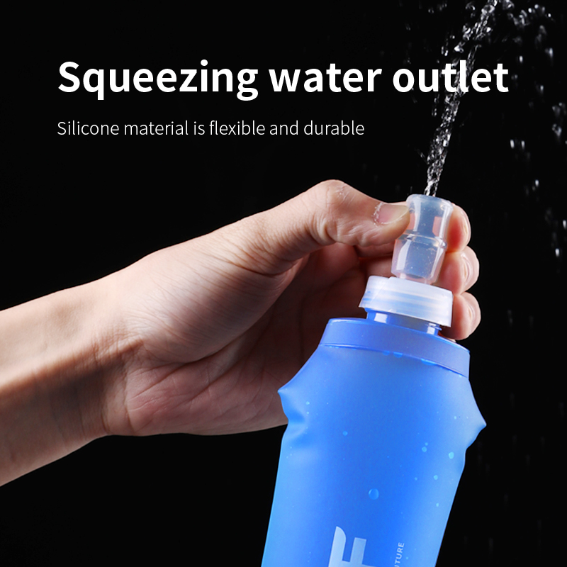 500ml折りたたみ式ウォーターボトル ソフトフラスク BP - Outdoor Camping Water Tank のレビューと価格