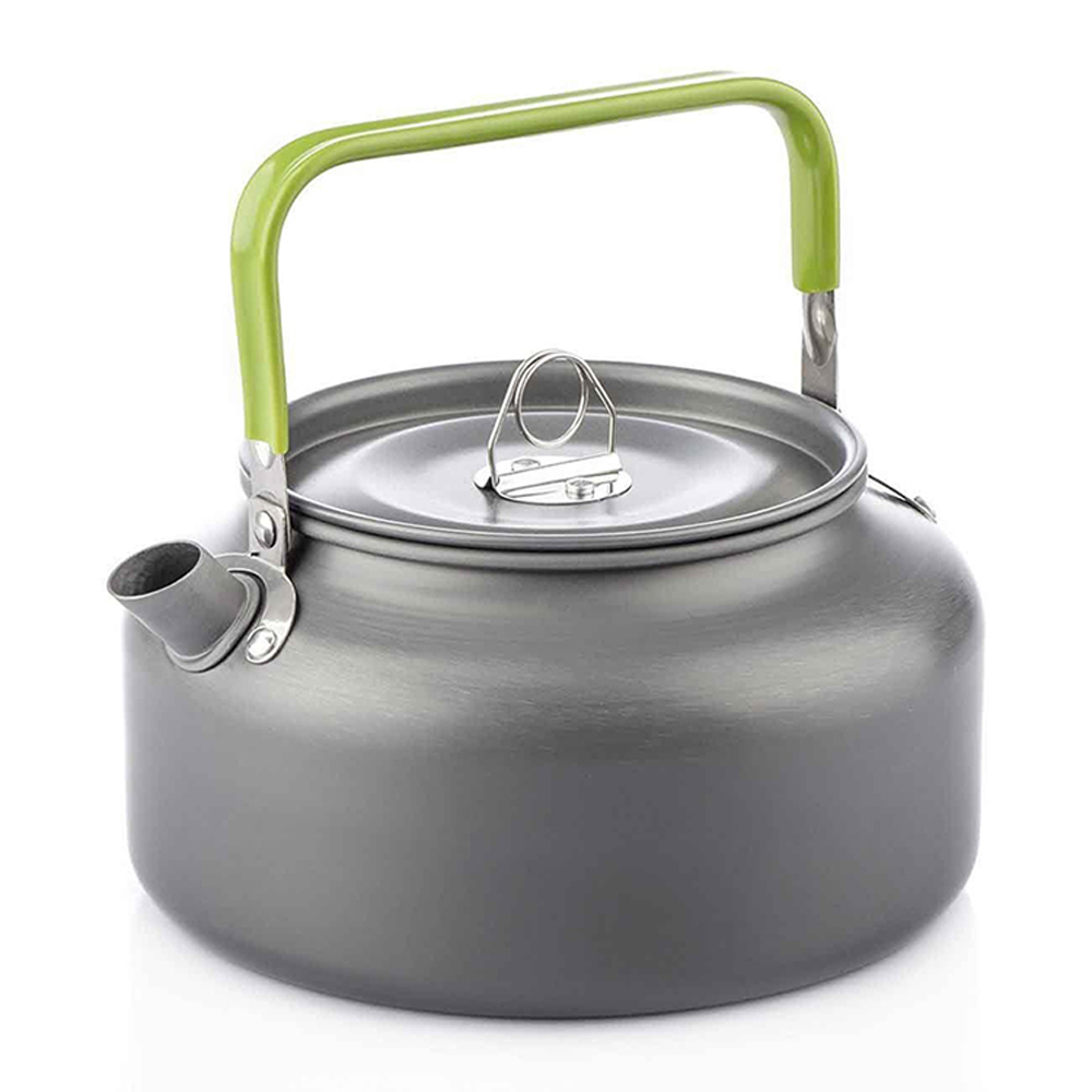 ポータブル屋外ウォーターケトルウォーターポットティーポットコ - Outdoor Camping Kettle のレビューと価格