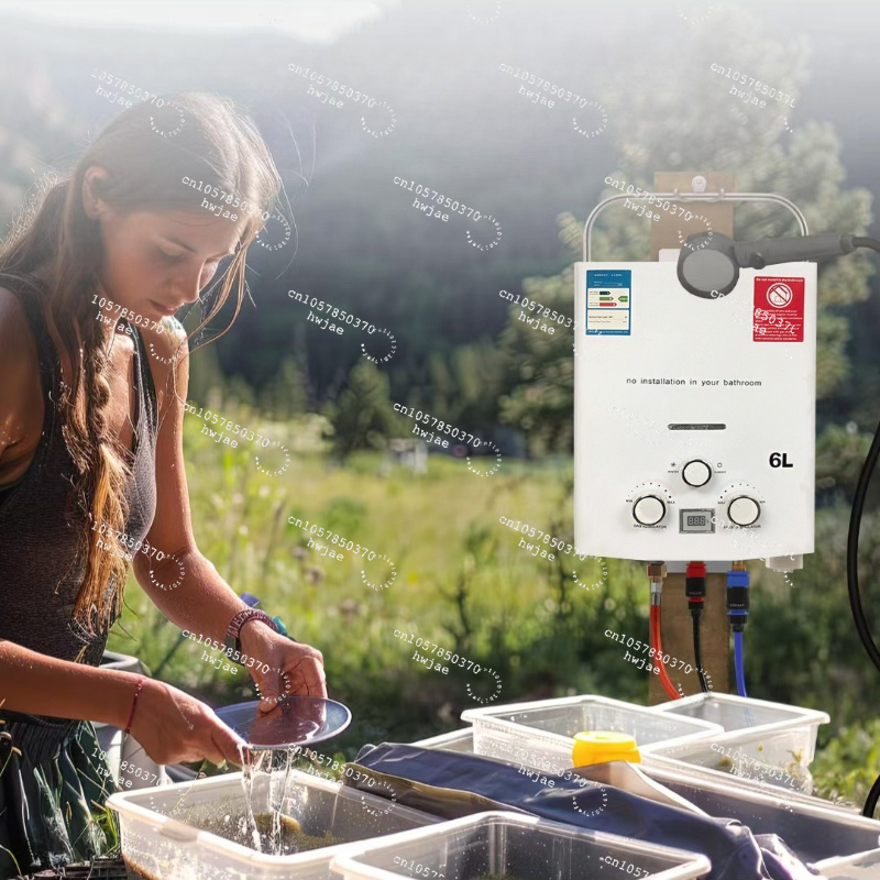 新しいタンクレス給湯器屋外キャンプインスタント加熱バスシャワ - Outdoor Camping Hot Water Shower のレビューと価格