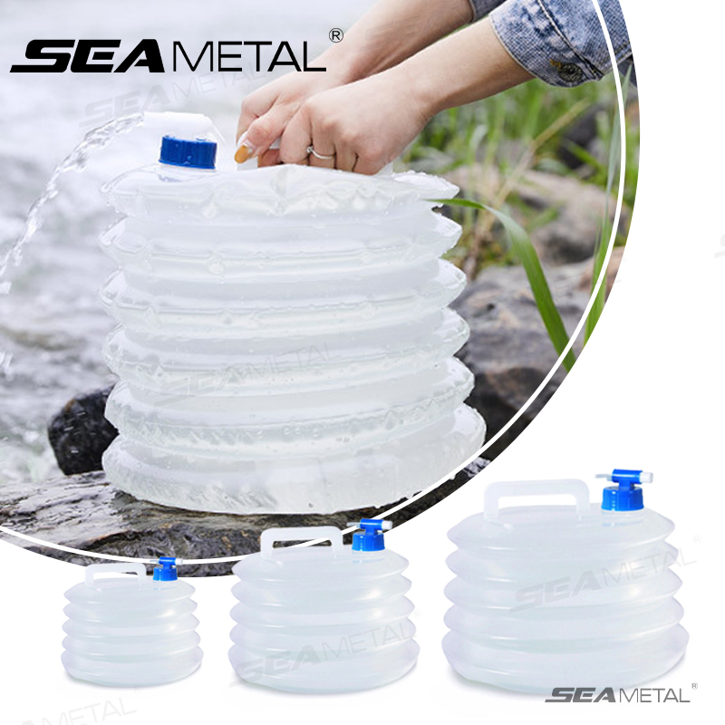 SEAMETAL 5L-15L 車用折りたたみバケツ ポータ - Outdoor Camping Water Tank のレビューと価格