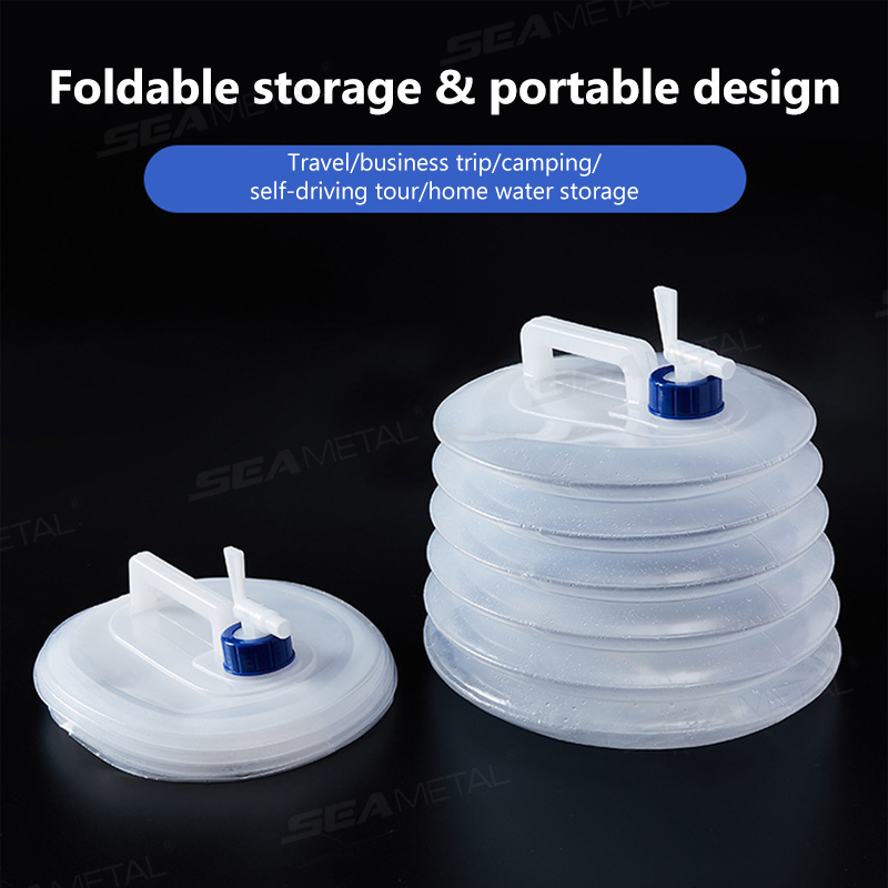 SEAMETAL 5L-15L 車用折りたたみバケツ ポータ - Outdoor Camping Water Tank のレビューと価格