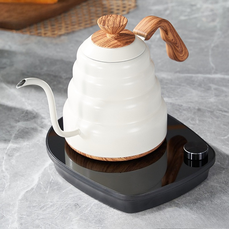 多サイズ大容量サーモスタット式ウォーターケトルステンレス鋼製 - Outdoor Camping Kettle のレビューと価格