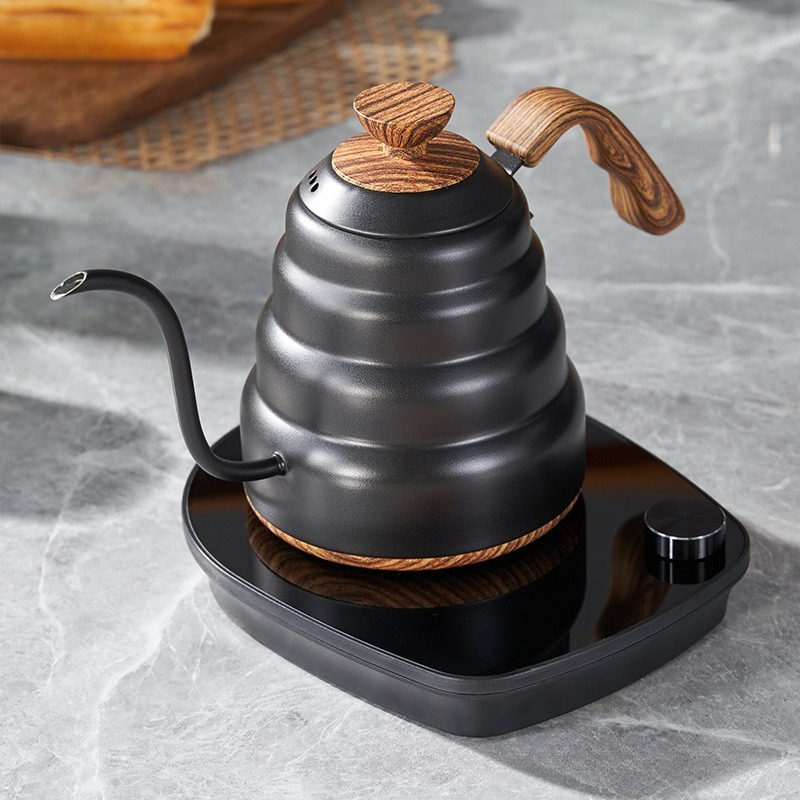 多サイズ大容量サーモスタット式ウォーターケトルステンレス鋼製 - Outdoor Camping Kettle のレビューと価格