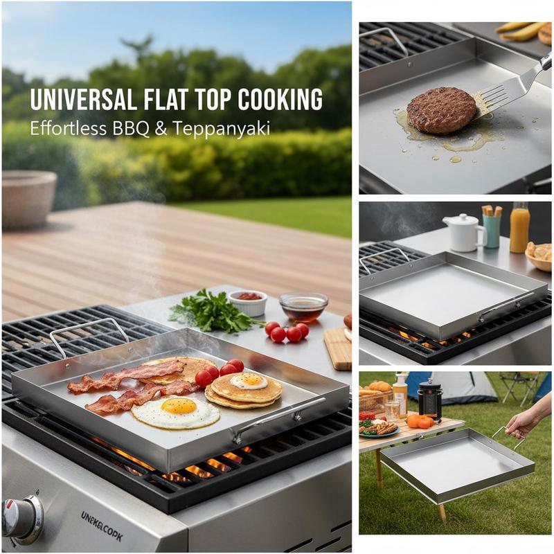 ユニバーサルフラットトップグリドル 18x16インチ キャン - Outdoor Camping World のレビューと価格