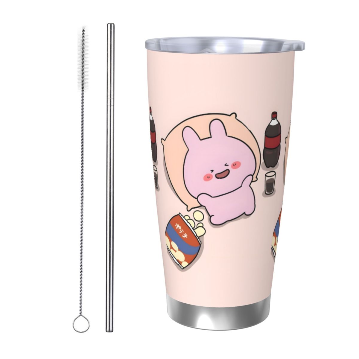 Asamimichaan キュートアサミミ 20オンス ステ - Vacuum Insulated Flask のレビューと価格