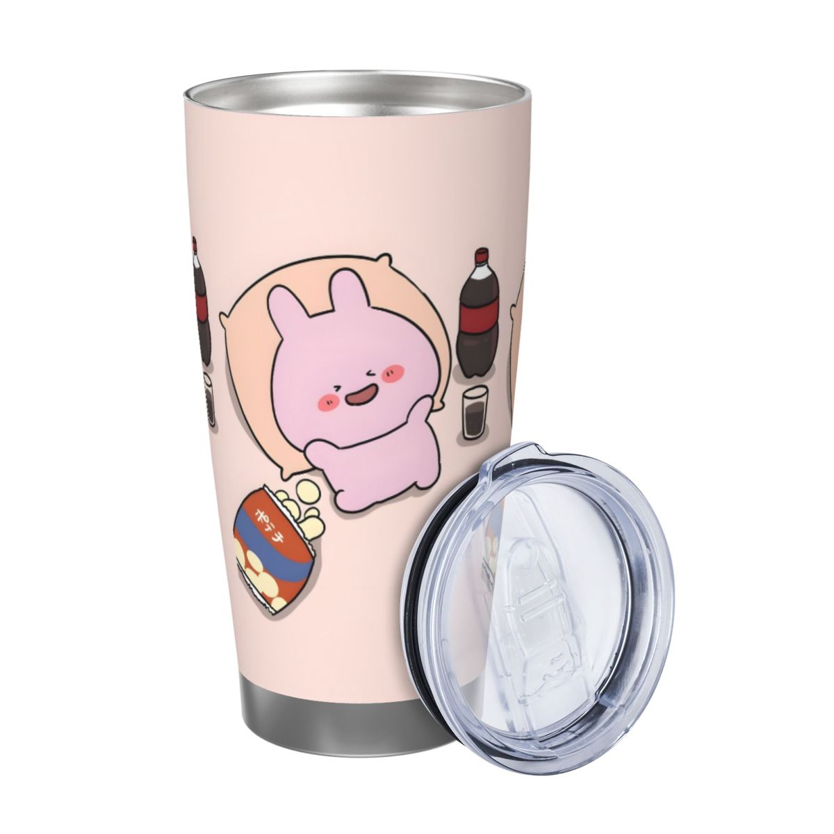 Asamimichaan キュートアサミミ 20オンス ステ - Vacuum Insulated Flask のレビューと価格