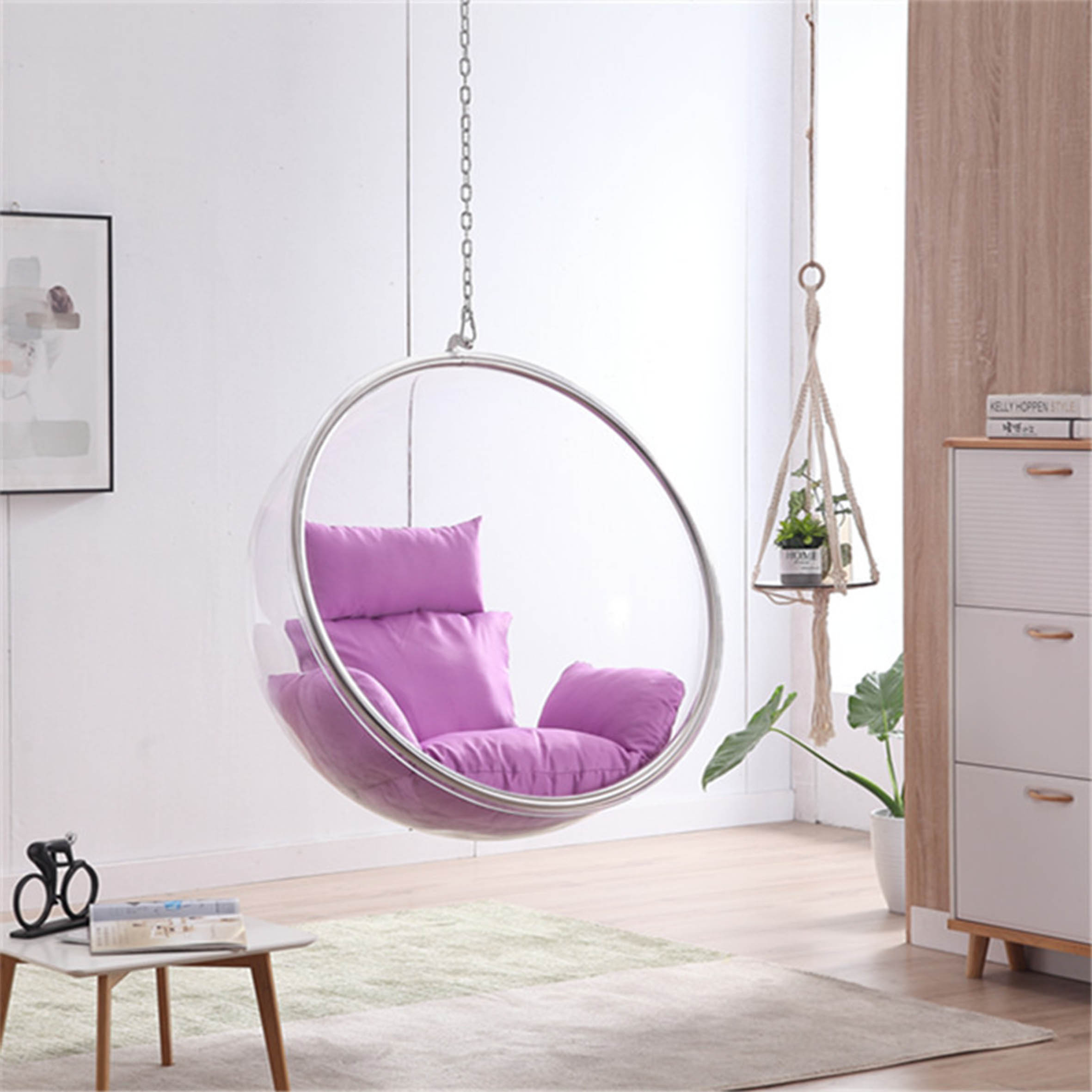 3人掛けガーデンラタンロープスイングチェアパティオハンモック - Outdoor Camping Rocking Chair のレビューと価格