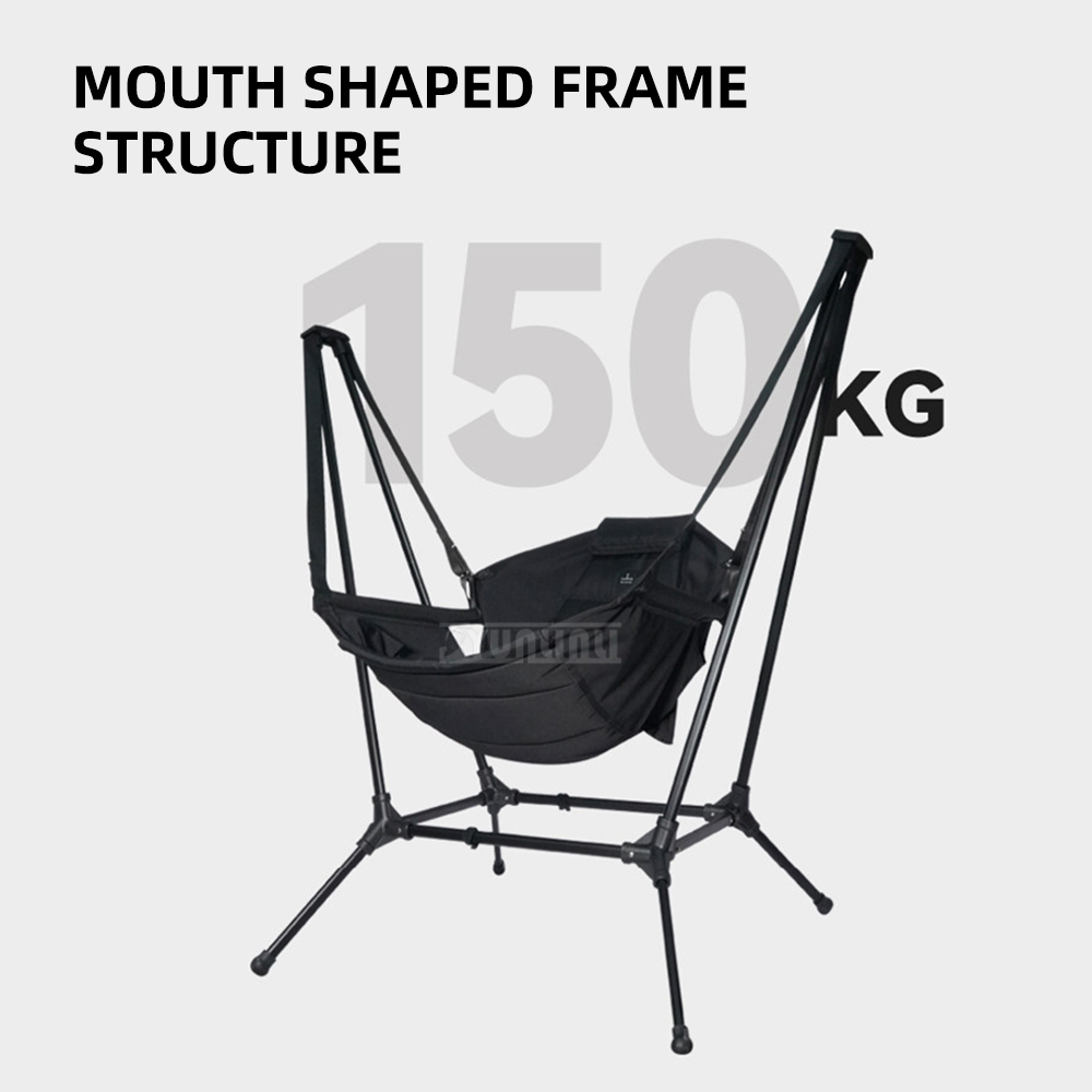 屋外キャンプ用ラウンジチェア、ビーチチェア、耐荷重150kg - Outdoor Camping Rocking Chair のレビューと価格