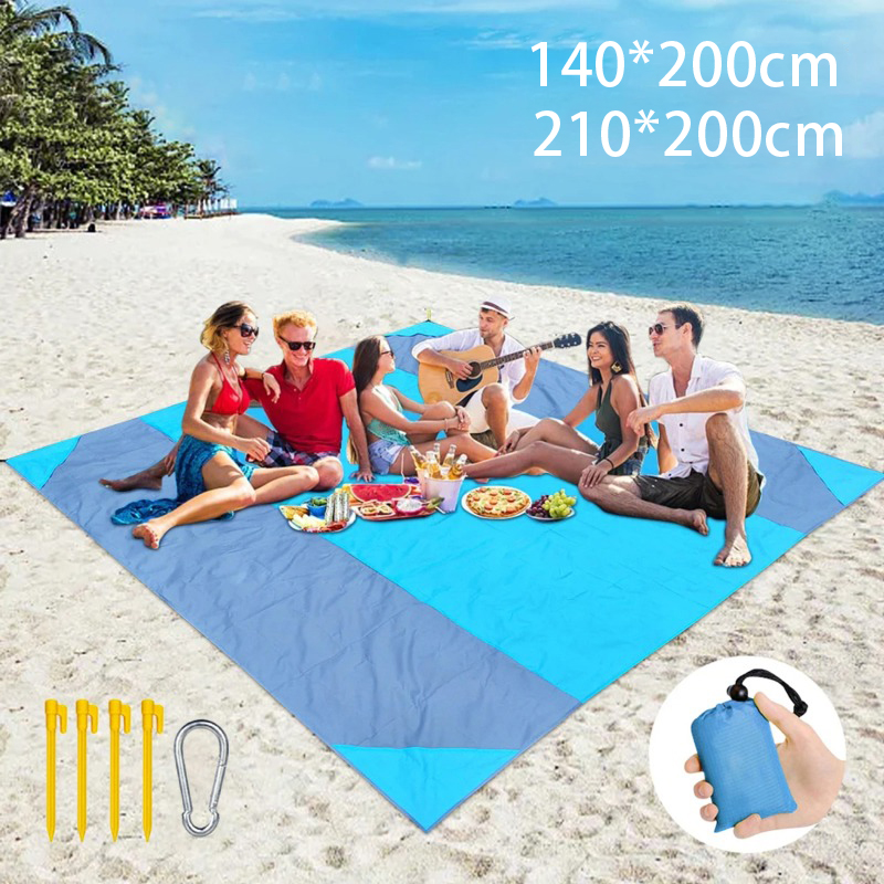 防水折りたたみピクニックマット軽量ポータブル屋外ブランケット - Outdoor Camping Carpet のレビューと価格