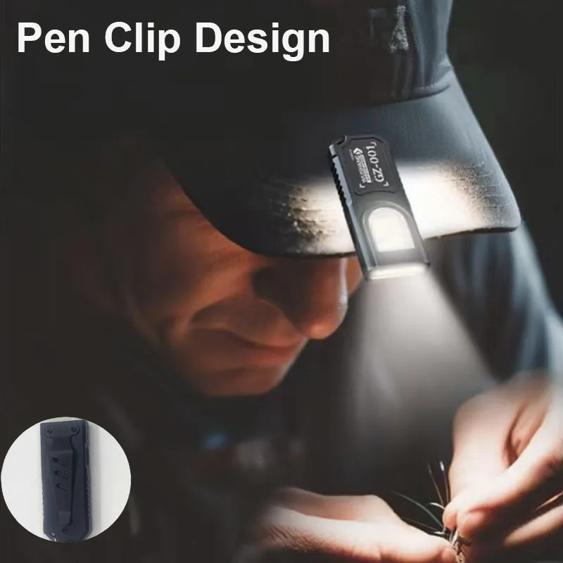 強力なミニCOB LEDキーホルダー懐中電灯、USB C充電 - Outdoor Camping Adventure のレビューと価格