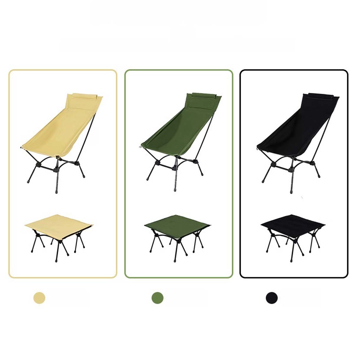 多機能キャンプ用ムーンチェア アウトドアハイバック超軽量折り - Outdoor Camping Rocking Chair のレビューと価格