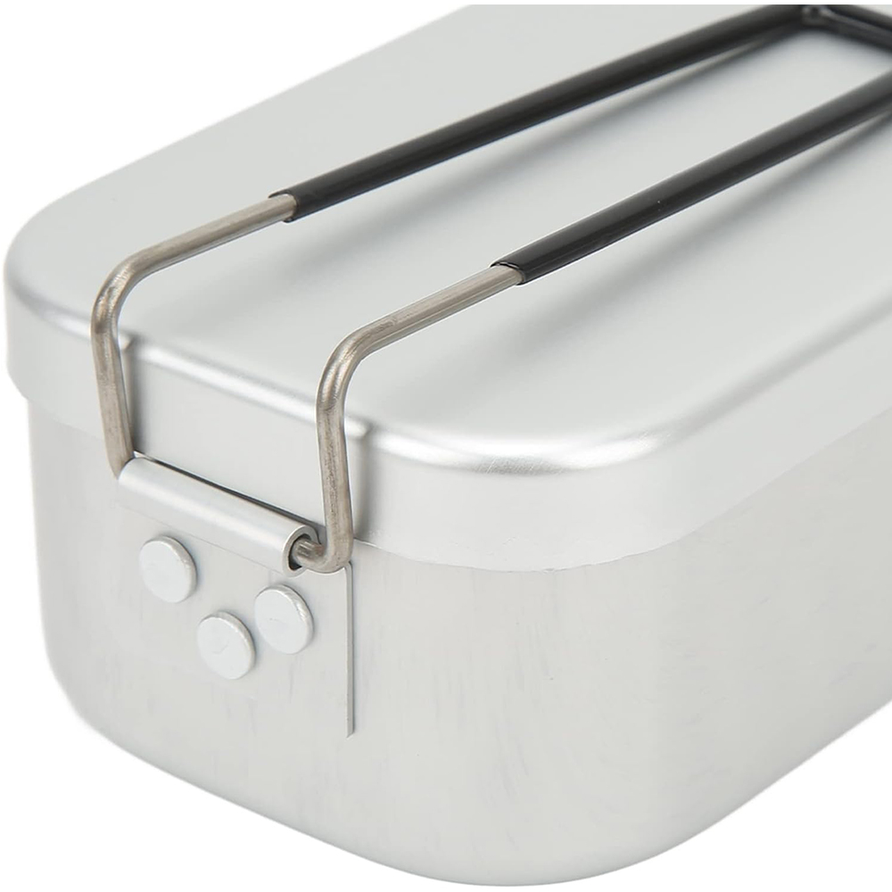 800 ミリリットルアルミ弁当箱屋外キャンプ調理器具食器折り - Outdoor Camping World のレビューと価格