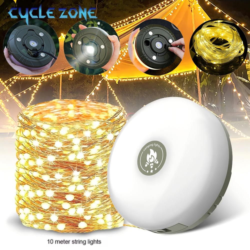 LED キャンプランプ リールストリップライト雰囲気ライト  - Outdoor Camping Zone のレビューと価格