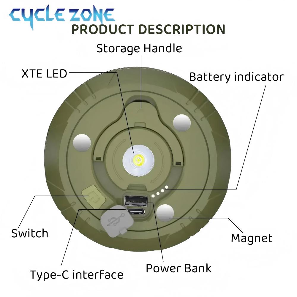 LED キャンプランプ リールストリップライト雰囲気ライト  - Outdoor Camping Zone のレビューと価格