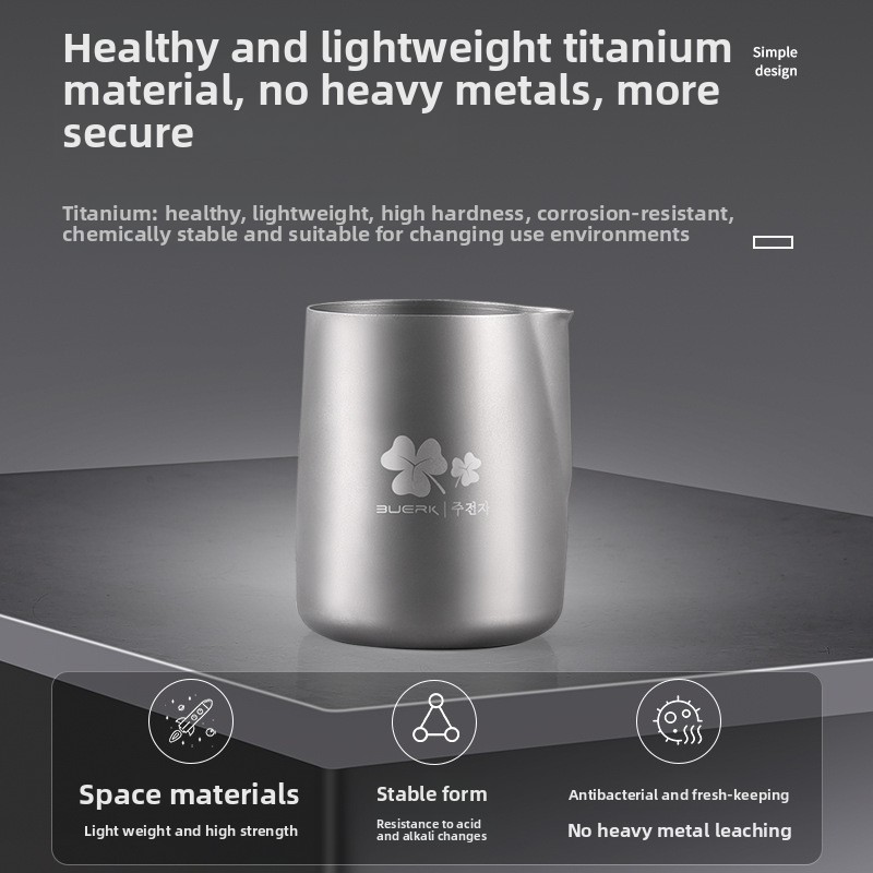 携帯用旅行茶器セット、チタンメッキ合金製ティーポットと二重壁 - Outdoor Camping Kettle のレビューと価格