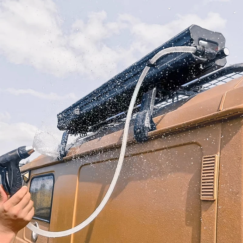 屋外キャンプタンク 20L 28L 車シャワーアクセサリー  - Outdoor Camping Water Tank のレビューと価格