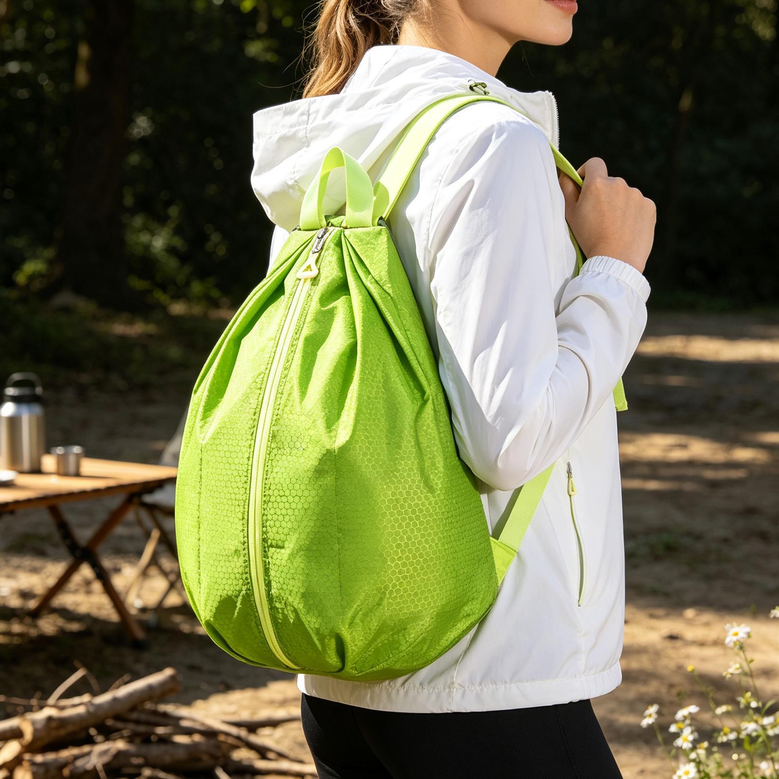 防水バックパック男性用ポータブル折りたたみ軽量バッグ男性キャ - Outdoor Camping Backpack のレビューと価格