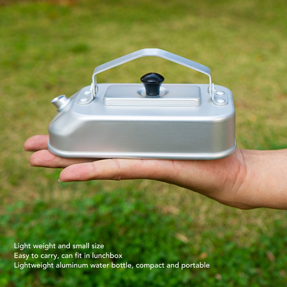 300ML キャンプ用沸騰水ポット 軽量アルミ製キャンプ用テ - Outdoor Camping Kettle のレビューと価格