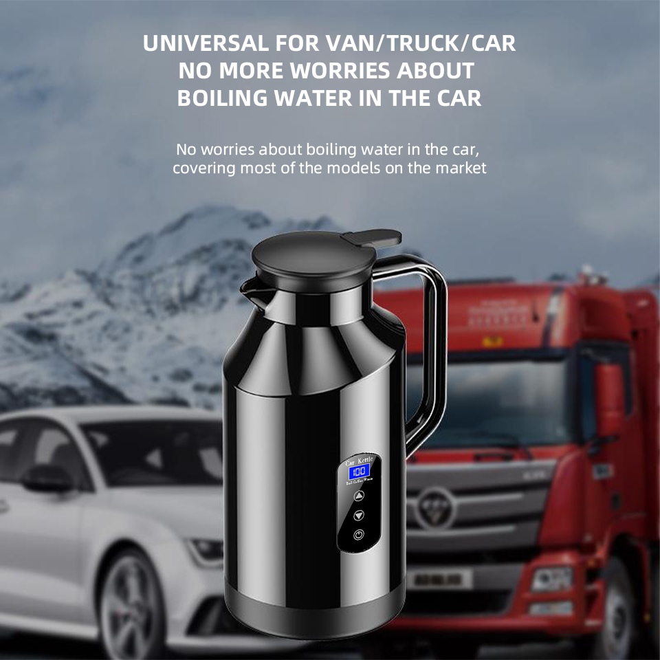 ヤナセ 1500ML 大容量 車載電気ケトル ポータブル 1 - Outdoor Camping Kettle のレビューと価格