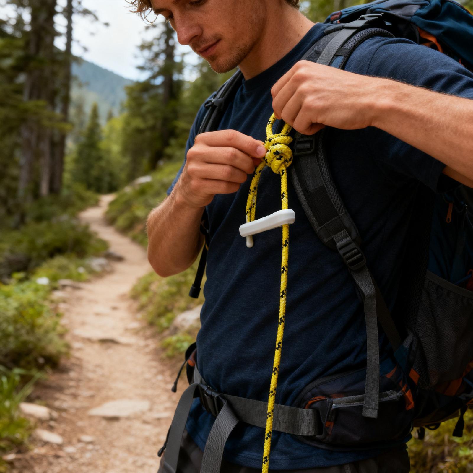 キャンプ用ロープタイトナー 3D プリントされた調整可能なパ - Outdoor Camping Backpack のレビューと価格