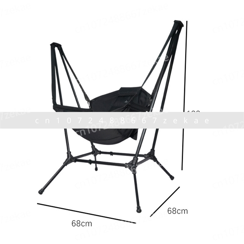 レジャーキャンプ用背もたれ付きロッキングチェアスイング屋外ア - Outdoor Camping Rocking Chair のレビューと価格