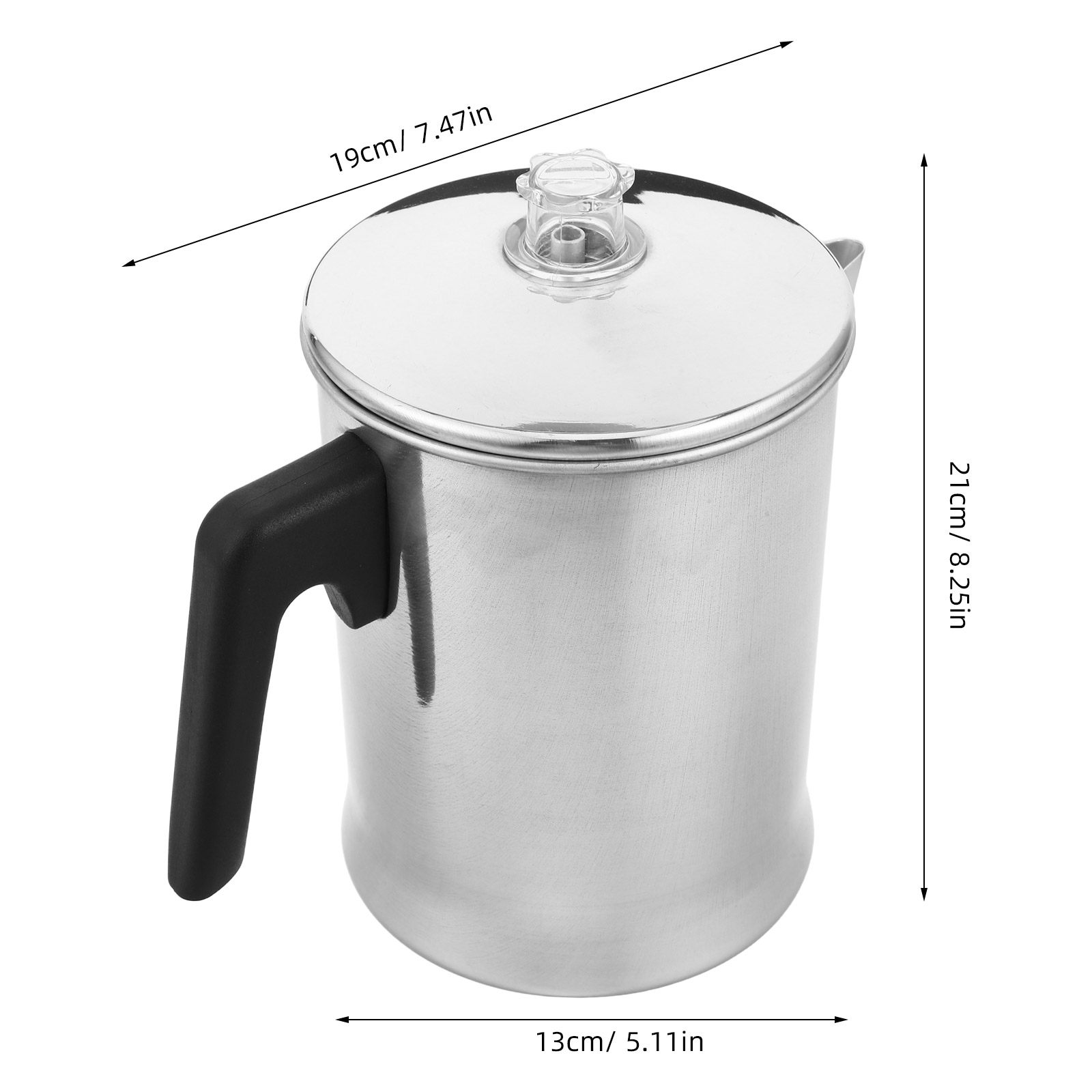 1.8L アルミキャンプコーヒーポット屋外ポータブルケトル茶 - Outdoor Camping Kettle のレビューと価格