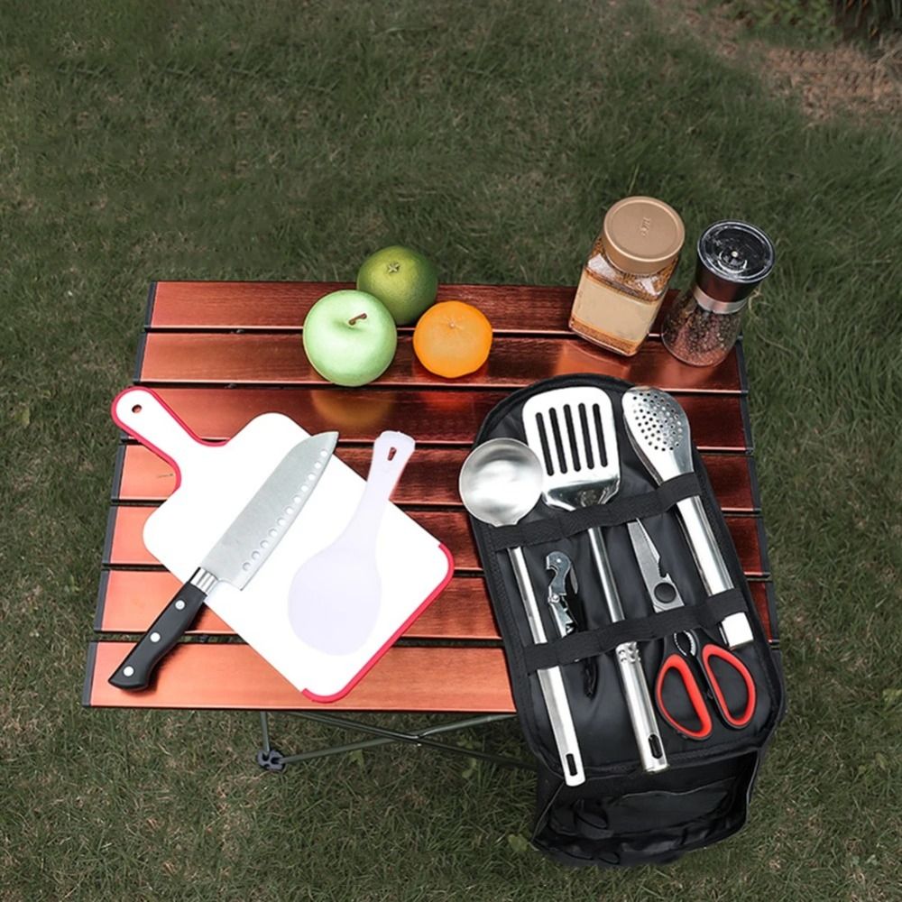 2024 ピクニック用品セット収納袋ハイキングキャンプバーベ - Outdoor Camping World のレビューと価格