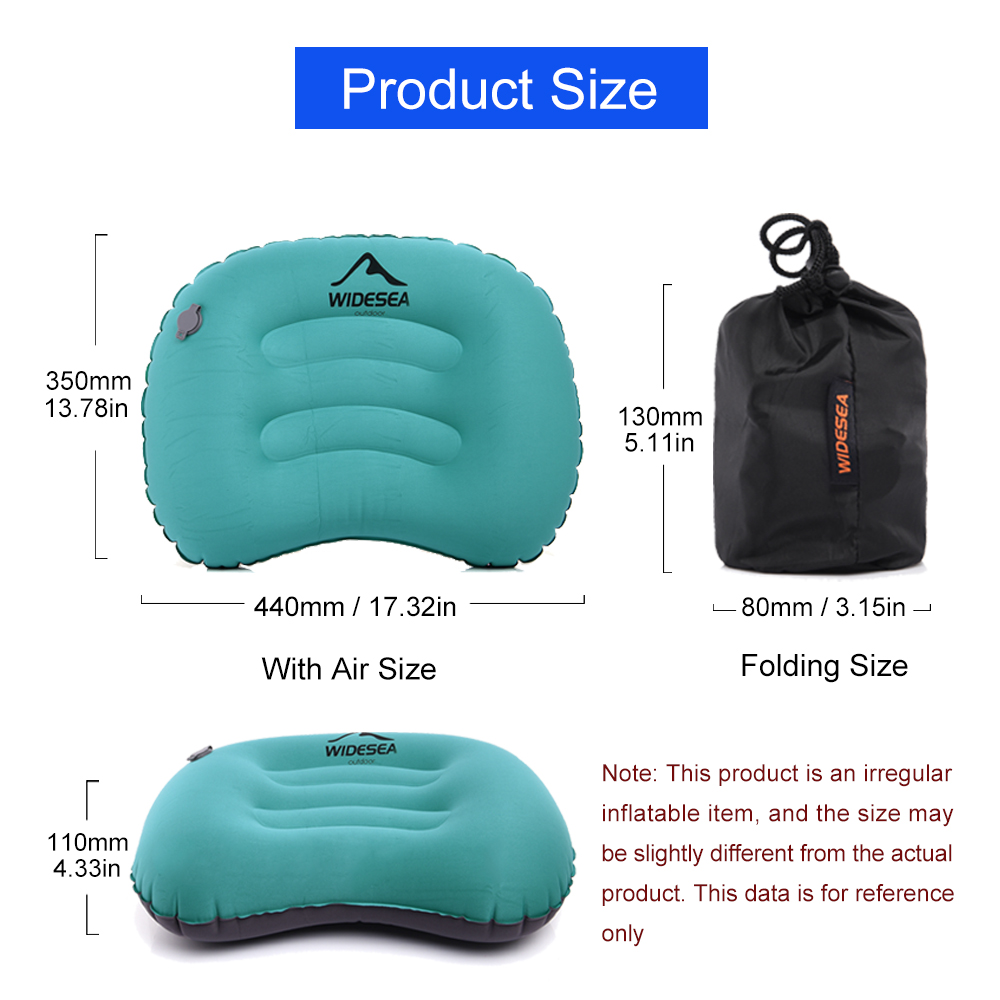 幅の広いポータブルインフレータブルピロー,折りたたみ式エアク - Outdoor Camping Carpet のレビューと価格