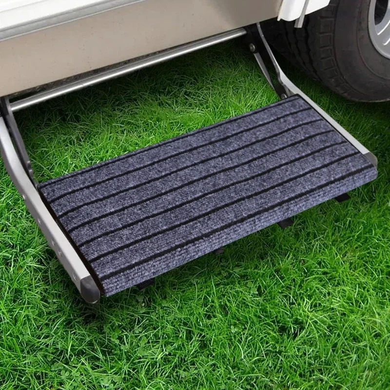 屋外キャラバンステップドアマットRVステップ階段カーペットヘ - Outdoor Camping Accessories のレビューと価格