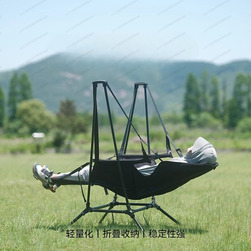 アウトドアキャンプ中庭バルコニー折りたたみロッキングチェア大 - Outdoor Camping Rocking Chair のレビューと価格