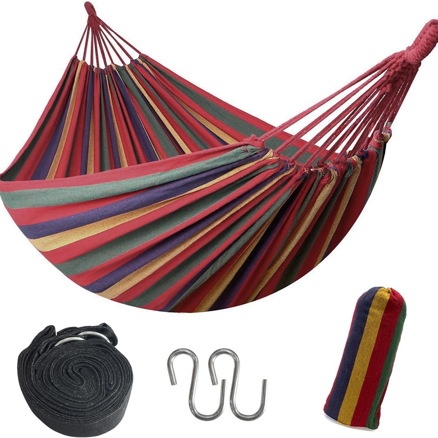 屋外用ハンモック キャンプ用品 旅行用レジャースイング バラ - Outdoor Camping Hammock Chair のレビューと価格
