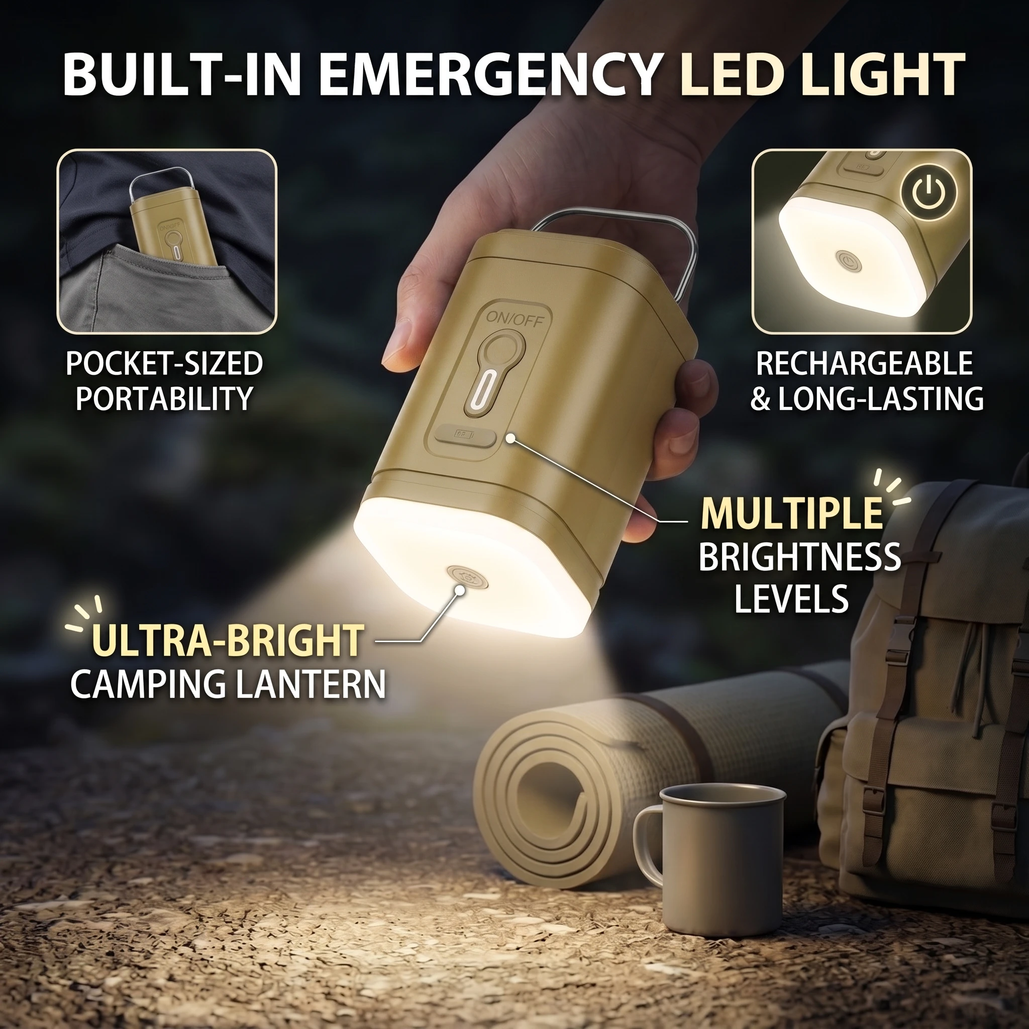 超小型ミニワイヤレスエアポンプ USB-C充電式 1200m - Outdoor Inflatable Camping Tent With Air Pump のレビューと価格