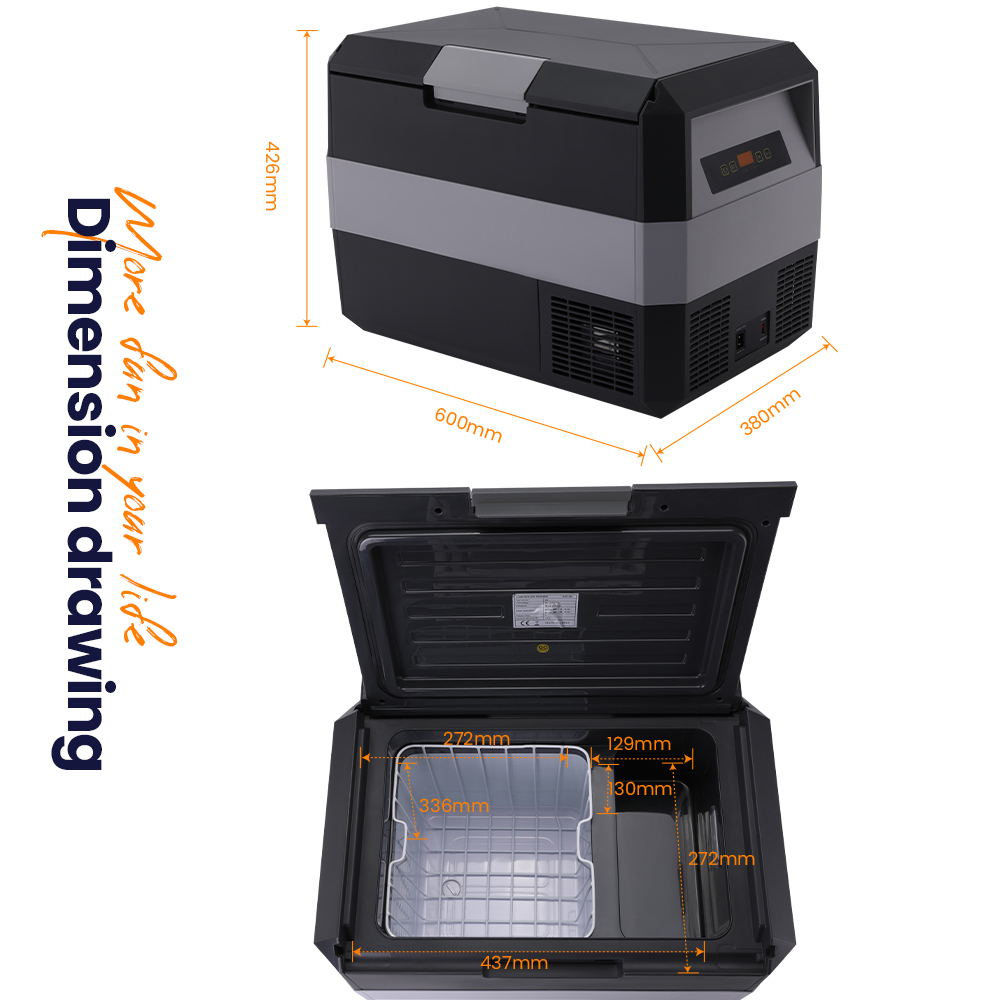 33L ポータブル冷却ボックス アウトドアコンプレッサー冷蔵 - Outdoor Camping Zone のレビューと価格